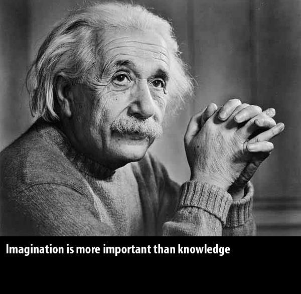 Iztēle ir svarīgāka par... Autors: Imaginarium Alberta Einšteina teicieni...
