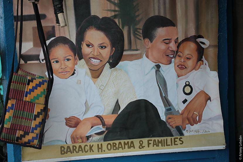 Baraks Obama ir ļoti populārs... Autors: ruudza6 Libērija-neparasta valsts 2