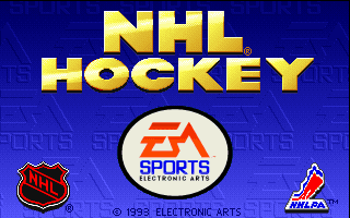 NHL hockey 93 kas arī radās... Autors: MrDeny Vecās, bet labās datorspēles 6