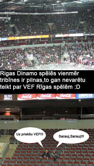  Autors: Twitter Čiekurs Kapēc Rigas Dinamo ir labāks par VEF Riga???