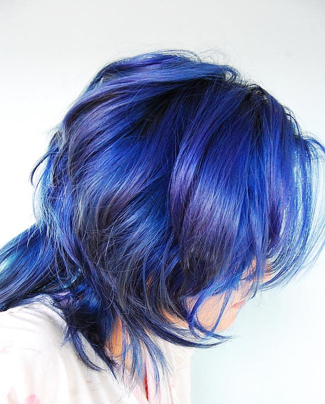saprašana taisnība patiesība... Autors: laaacene Blue Hair - They Like To Be Different ^^