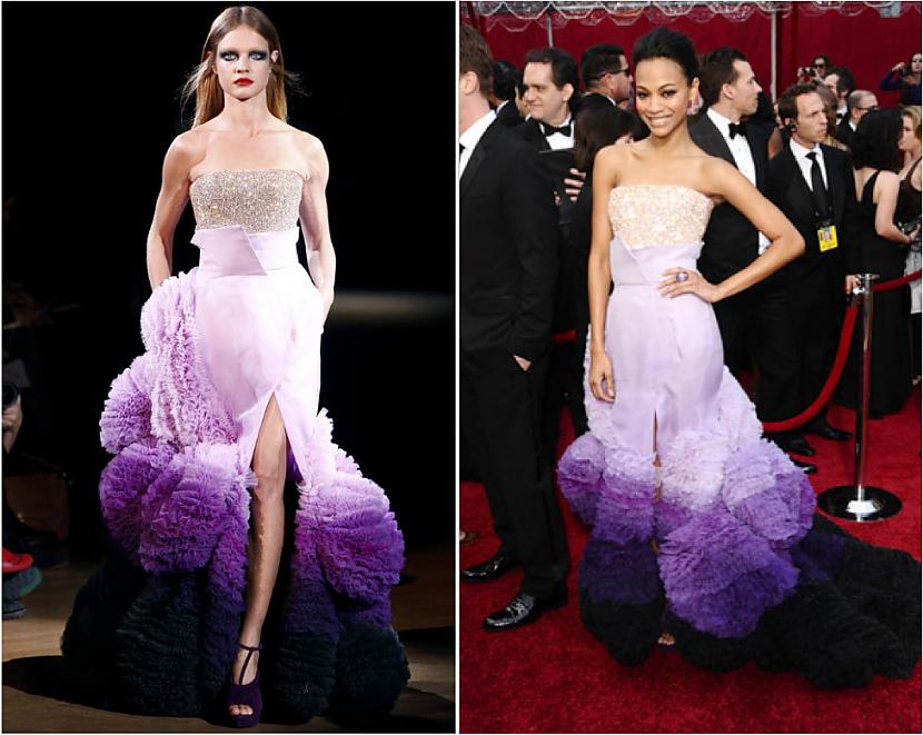 Zoe Saldana in Givenchy Autors: SunnyDay From Runway TO Red Carpet