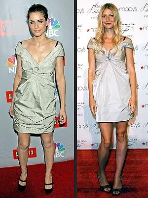 Amanda Peet amp Gwyneth... Autors: bee62 Kam šī kleita piestāv labāk?