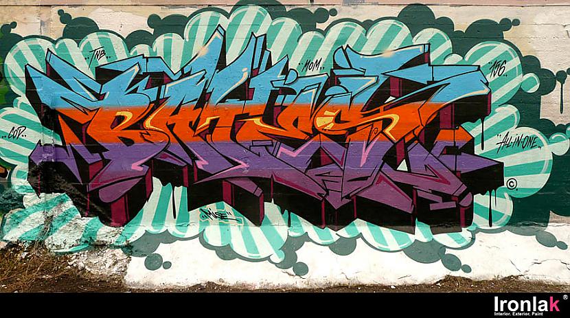  Autors: Fosilija Bates graffiti