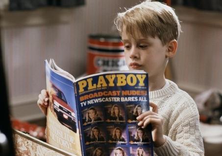 Playboy žurnāls ko kevins... Autors: TehVen 9 Lietas tu iespējams nezināji par Filmu "Home alone"