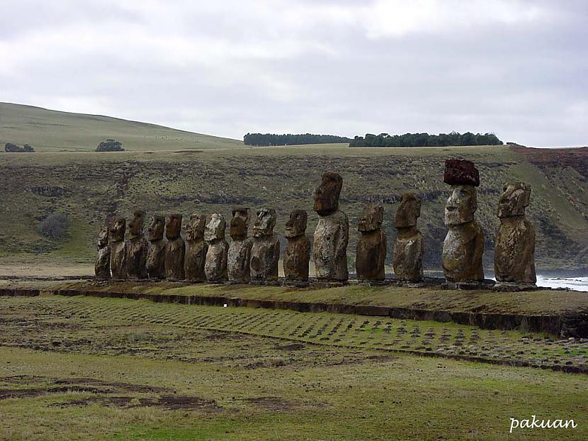 Moai statues of the Easter... Autors: jenssy Pasaules skaistākās vietas