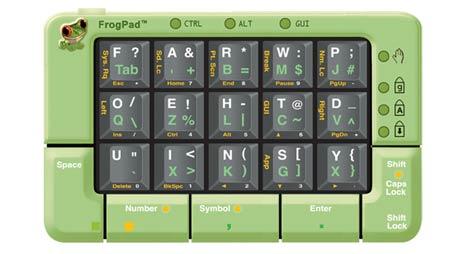 Frodpad ir ļoti maza izmēra... Autors: ashulis 10 dīvainākās klaviatūras
