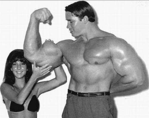 Arnold Schwarzenegger Autors: im mad cuz u bad Iconic celebrities in their youth