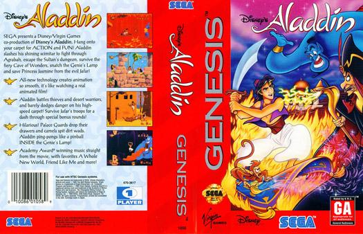 Aladdin Šo spēli man iedeva... Autors: Fosilija SEGA - mana bērnība /2/