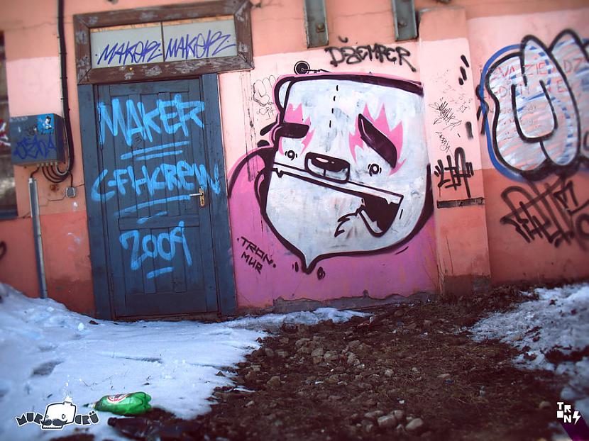  Autors: MidnightBeast Latvijas labāko graffiti makslinieku darbi!  ''