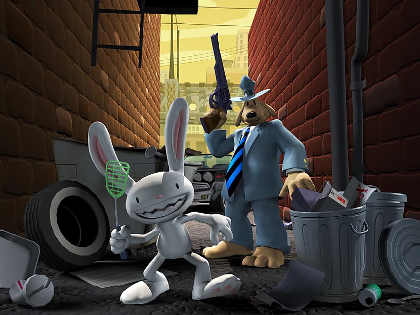 Sam and Max sērija stāsta par... Autors: Exily Jautras datorspēles