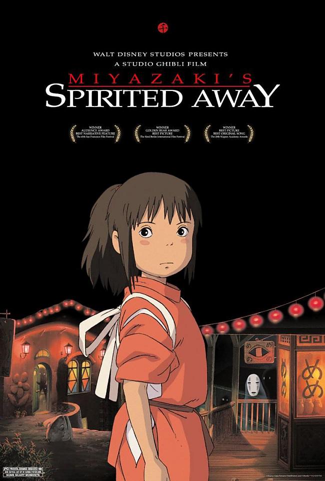 12 Spirited Away 2001 Autors: fiesta 25 Labākās animācijas filmas