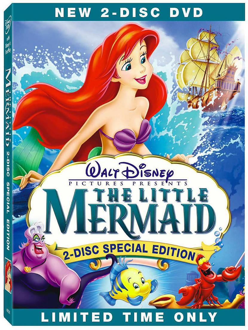 8 The Little Mermaid 1989 Autors: fiesta 25 Labākās animācijas filmas