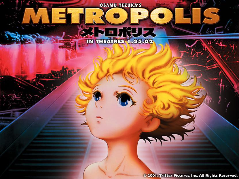 24 Metropolis 2001 Autors: fiesta 25 Labākās animācijas filmas