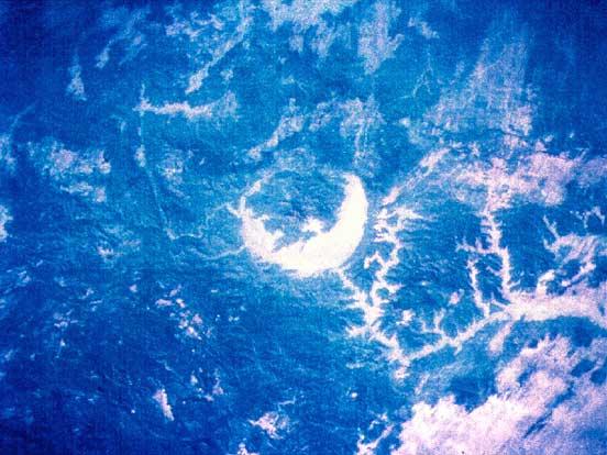 GveniFadas krāterisČadā... Autors: Fosilija Lielākie meteorītu krāteri pasaulē