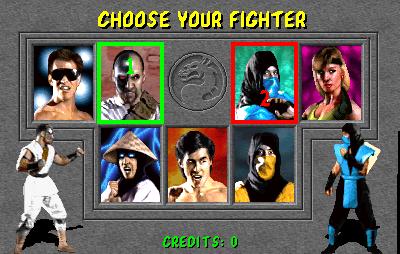 Oriģinālais MK Cīnītāju izvēle... Autors: GuessWho Mortal Kombat