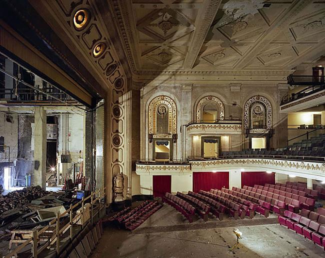 Studebaker Theater Čikāgo Autors: Ļusajs Pamesti kinoteatri Amerikā