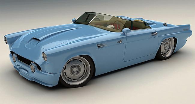  Autors: Chillguciems 1955 Custom Ford T-Bird