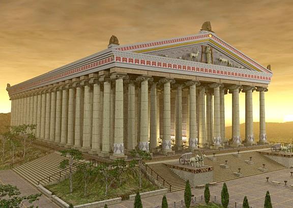 Artemīdas templis EfesāEfesa... Autors: GreenValdis 7 Senie pasaules brīnumi.