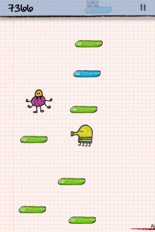 Lūk arī doodlejump Autors: NaZzkS Mobilā spēlītes.