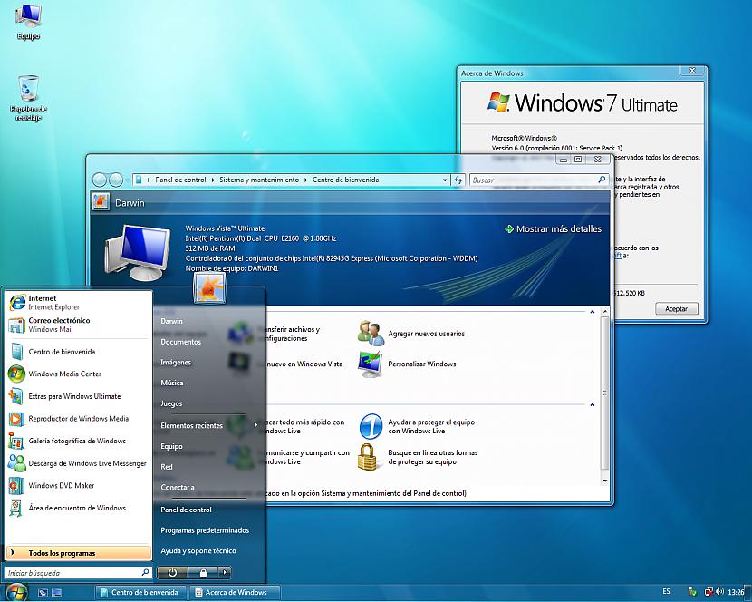 transformē Vista uz win7... Autors: The Dictator transformē Windows (2)