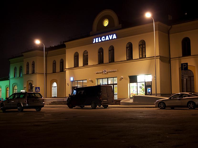 Jelgavas Dzelzsceļa stacija... Autors: ative Jelgava toreiz un tagad