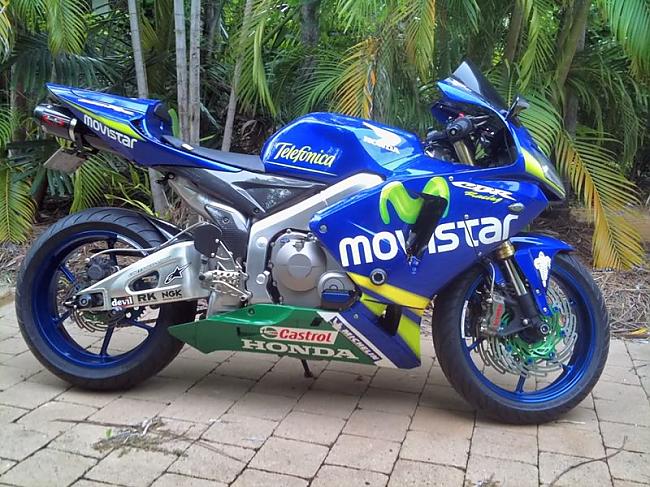  Autors: mocislv Honda CBR motocikli