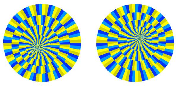 veljo projām rotē Autors: ilgazins Optiskās ilūzijas