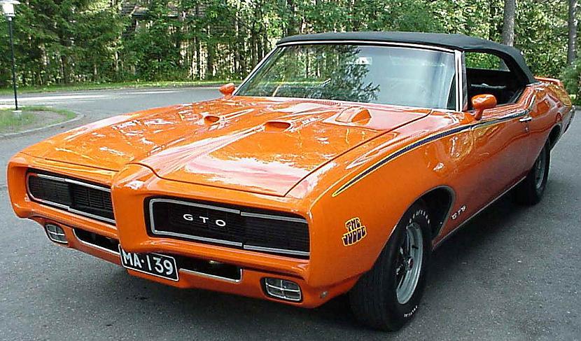 Pontiac  GTO 1969gads Autors: Skoolnieks Vecie labie Amerikāņu muskuļi