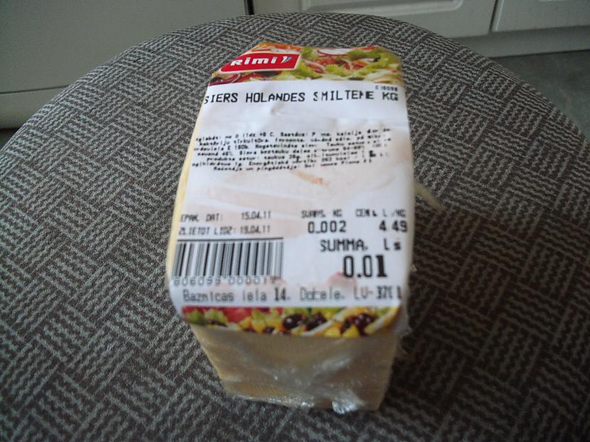 1 santīmsFeini ne Autors: DP Arodeyz RIMI siers ir lētāks nekā citur!!