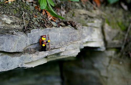 Hiker admires the view from a... Autors: awoken A LEGO a day (Augusts, 2008)