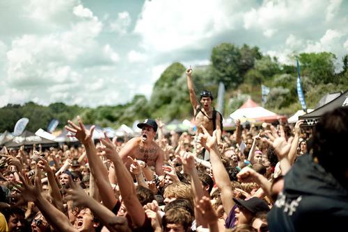 Crowd Surfing Stripped