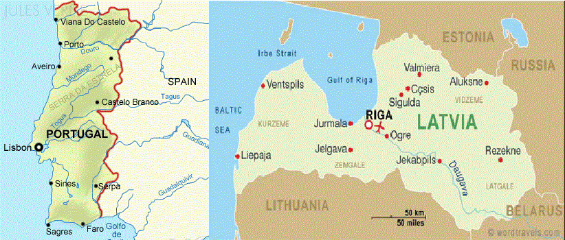 Portugāles karte  Latvijas... Autors: Skoolnieks Portugāle VS Latvija
