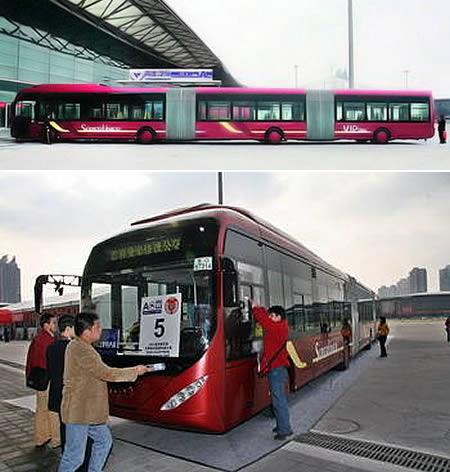 Pasaulē garākais autobus Autors: unicornXXL Jocīgākie autobusi pasaulē.