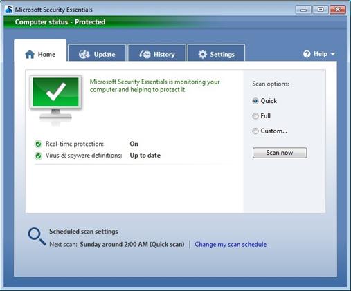 MSE jeb Microsoft security... Autors: Riro Free Antivirusus apskate!