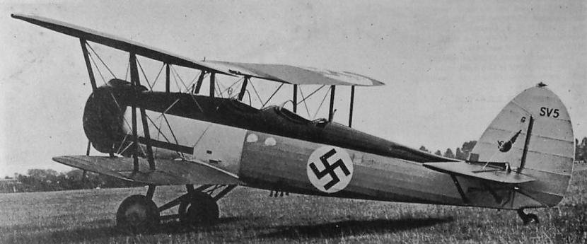Stampe et Vertongen SV5ražotas... Autors: DrunkRenegade Latvijas Aviācijas pulks 1919-1940