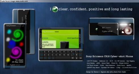 Sony Ericsson C918 Cybershot Autors: kaamis Nākotnes telefonu koncepti
