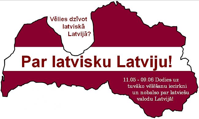 Vēlēscaronanu iecirkņu... Autors: SatanicLv Par latvisku Latviju!