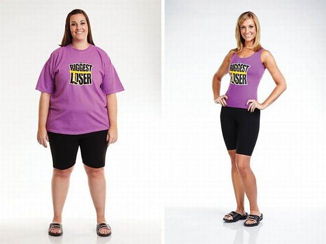 Hannah CurleeSākuma svars112kg... Autors: MJ Lielākie svaru nometēji!Pirms&pēc!
