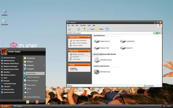 Zune motīvs oficiāli tika... Autors: Fosilija Oficiāli motīvi priekš Windows xp