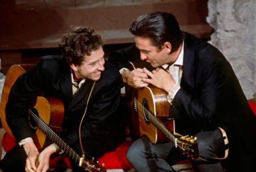 Bob Dylan and Johnny Cash Autors: im mad cuz u bad Celebs hanging out
