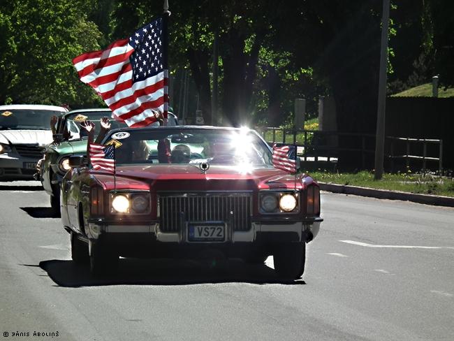  Autors: Fosilija 6. starptautiskais amerikāņu auto salidojums Saulkrastos