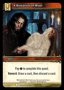 Quest card Autors: mukards World Of Warcraft TCG