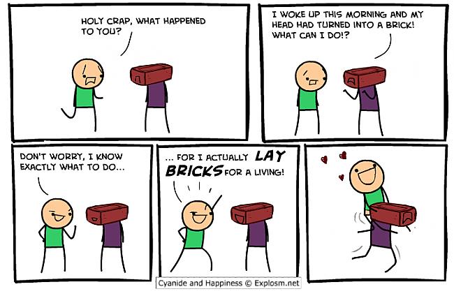  Autors: AwesomeOne Cyanide & Happiness