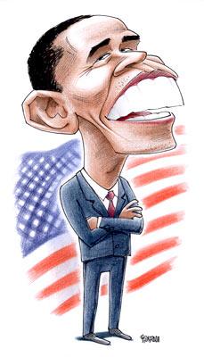 Baraks Obama Autors: Sarah 1D Karikatūras-Politika