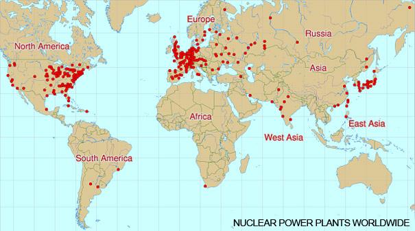 Visvairāk atomelektrostacijas... Autors: hencish Kartes, par kurām nemāca!