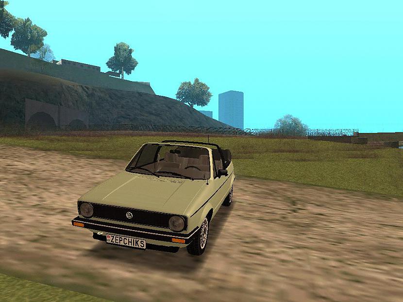 Automašīna  VW GOLF MKI Autors: ivolatvia Grand Theft Auto - Latvia