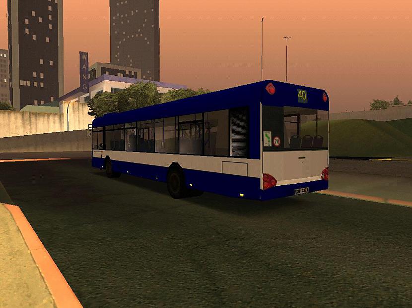 Autobuss  Solaris Urbino 40... Autors: ivolatvia Grand Theft Auto - Latvia