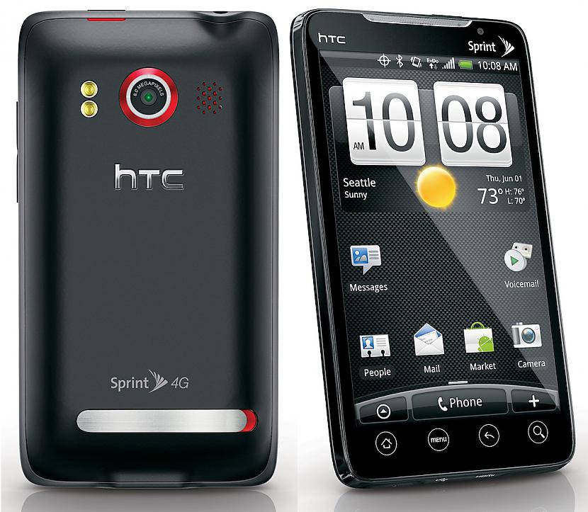 Top 10  HTC EVO 4G Autors: Zvēru pavēlnieks Top 10 Android telefoni 2010 - 2011