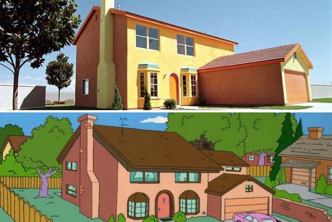 Simpsonu māja Autors: Herby Mājas no multenēm